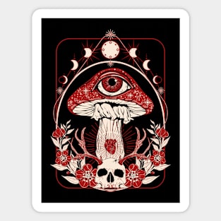 Mystical Mycology Magnet